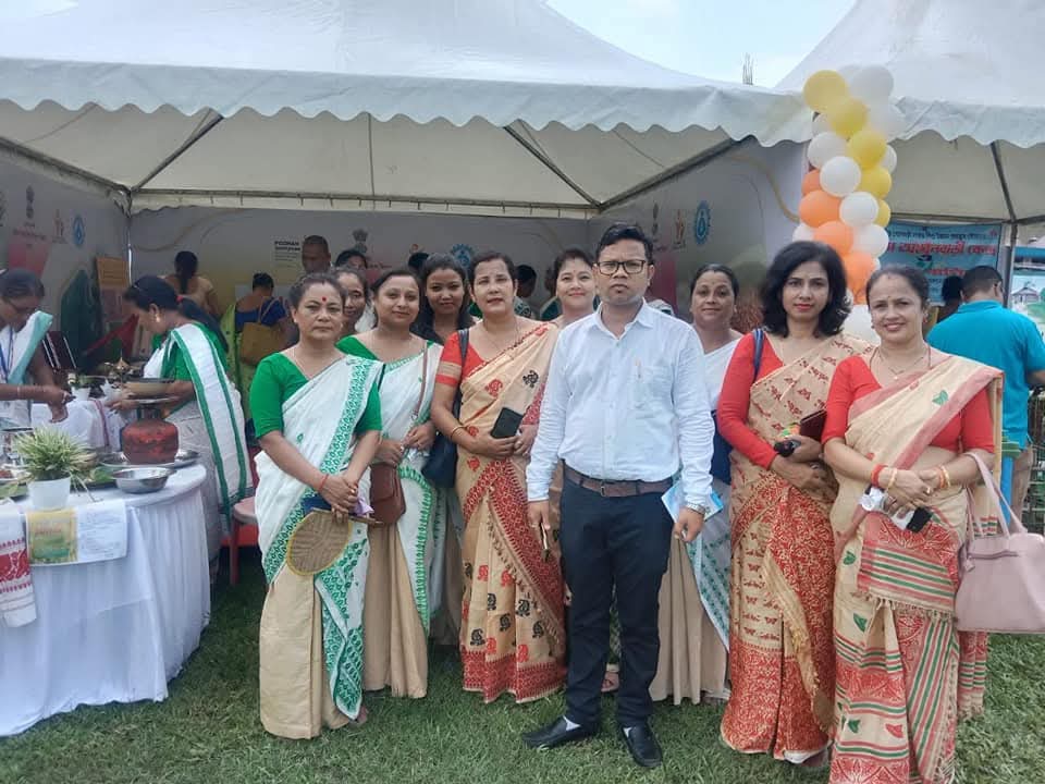 Pranab Bora CDPO Assam field visit