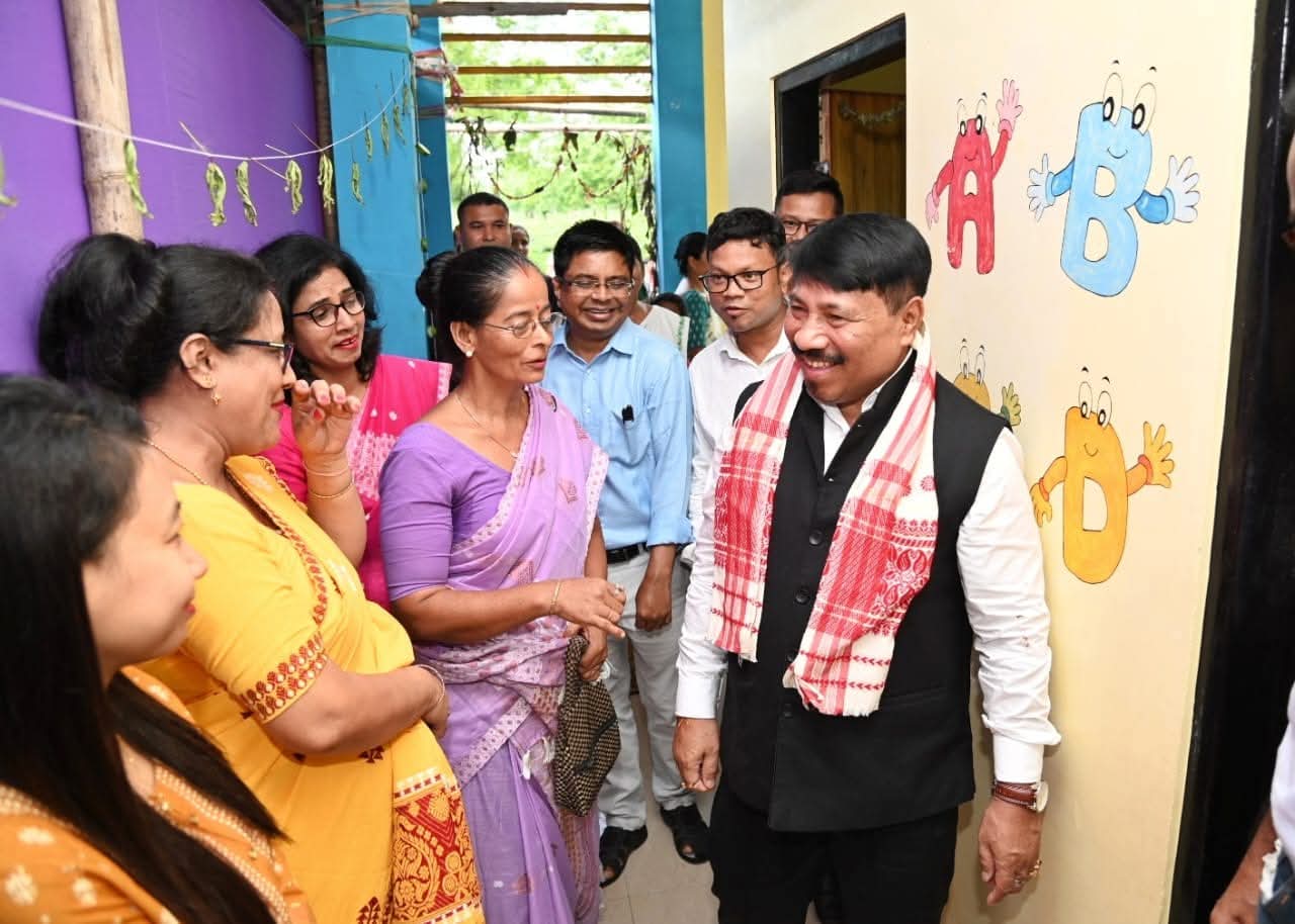 Nutrition awareness program ICDS Assam